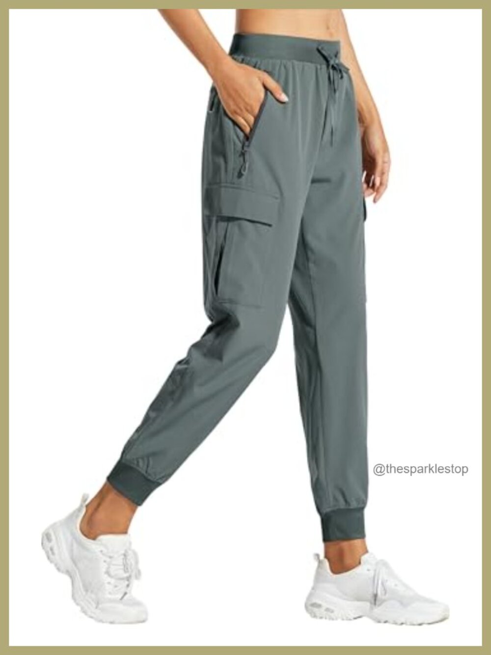 Women's Hiking Cargo Pants Quick Dry Joggers UPF 50+ Petite Tall
